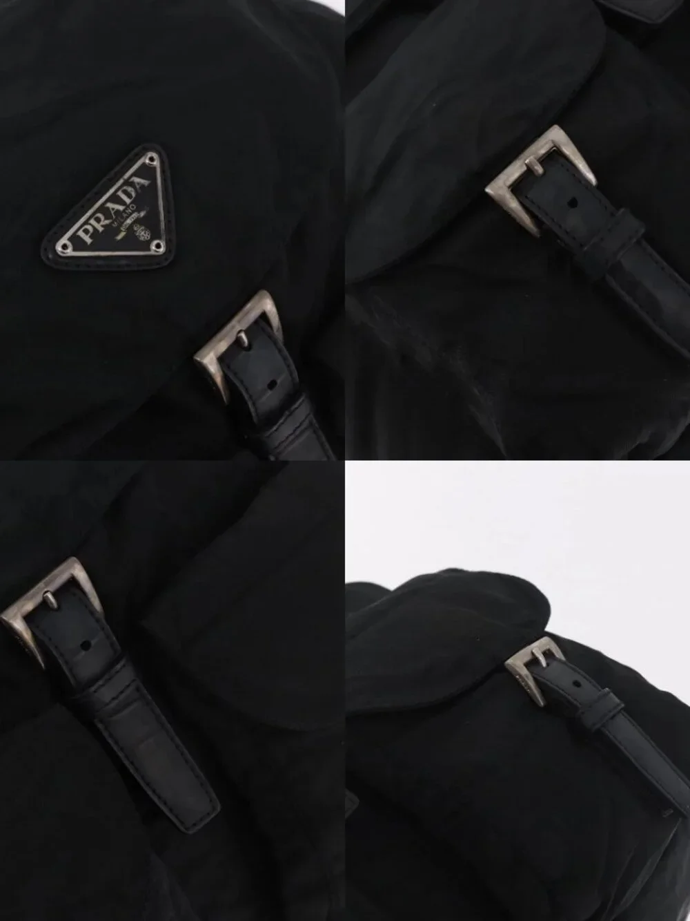 Prada brand	prada color	black